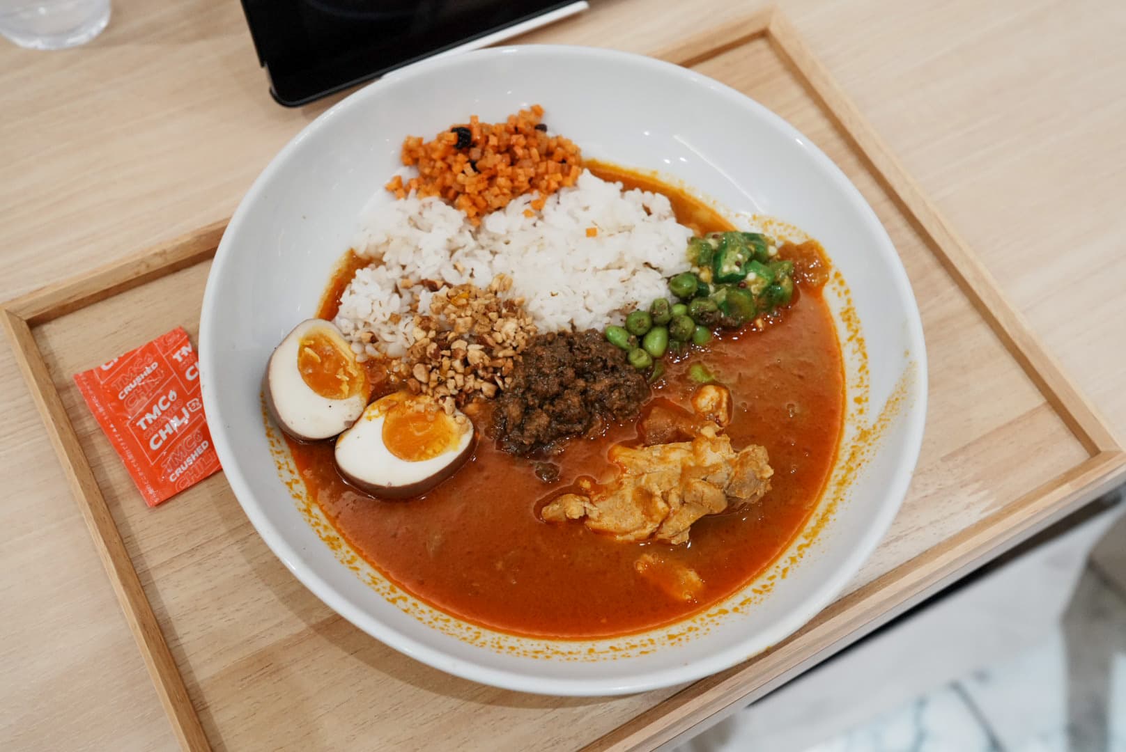 ポークとチキンのあいがけ｜TOKYO MIX CURRY（東京）