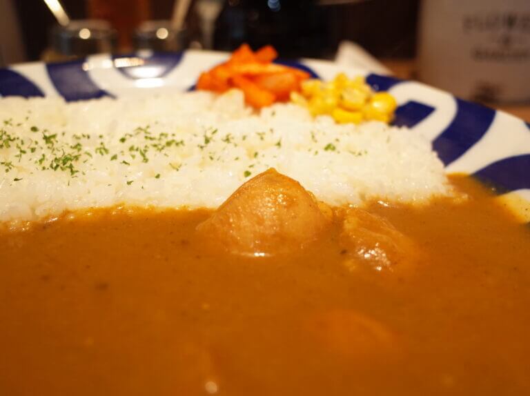 スパイシーチキンカレー｜スパイスカレーもん（御成門）