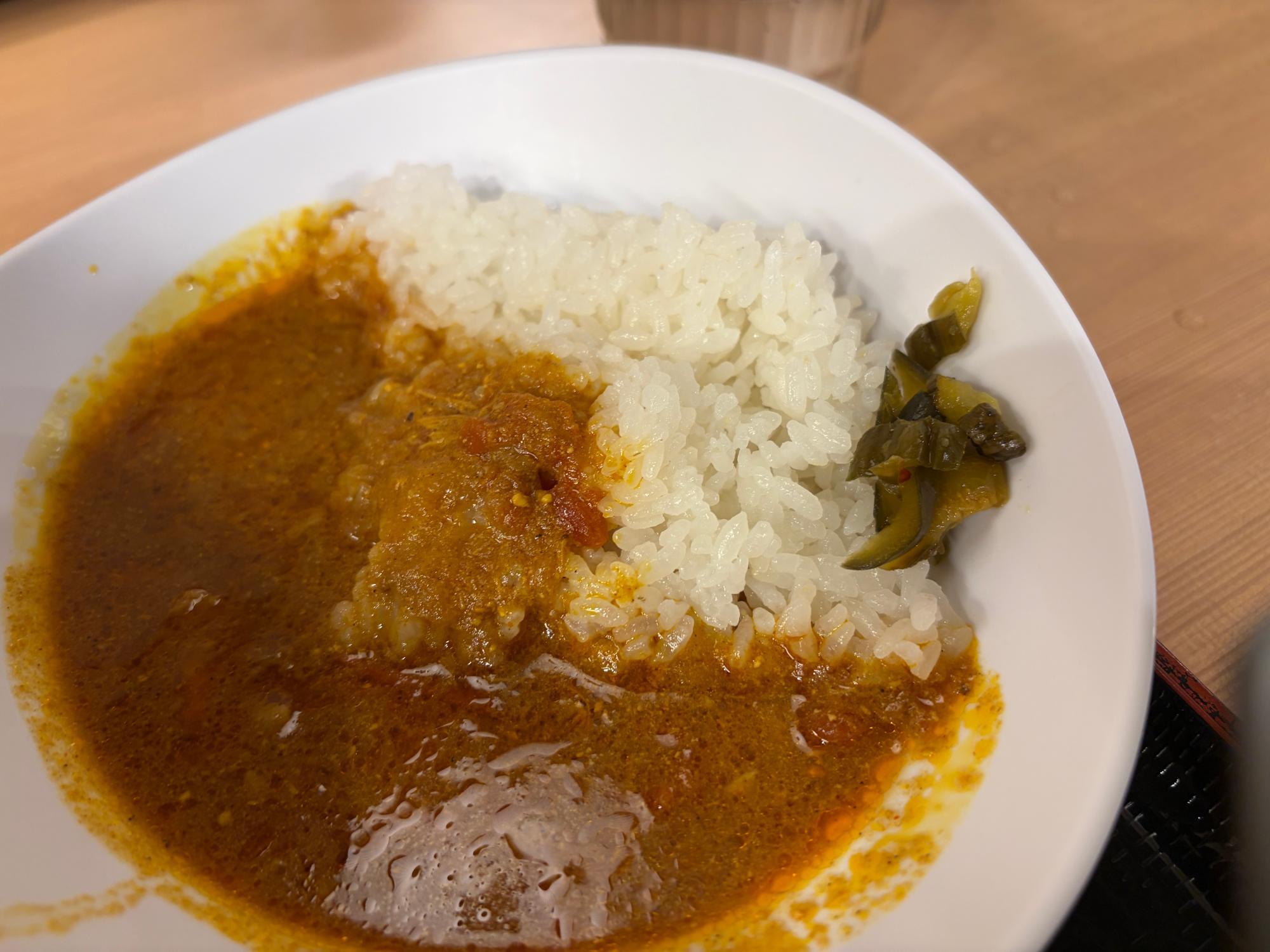 半よもだカレー