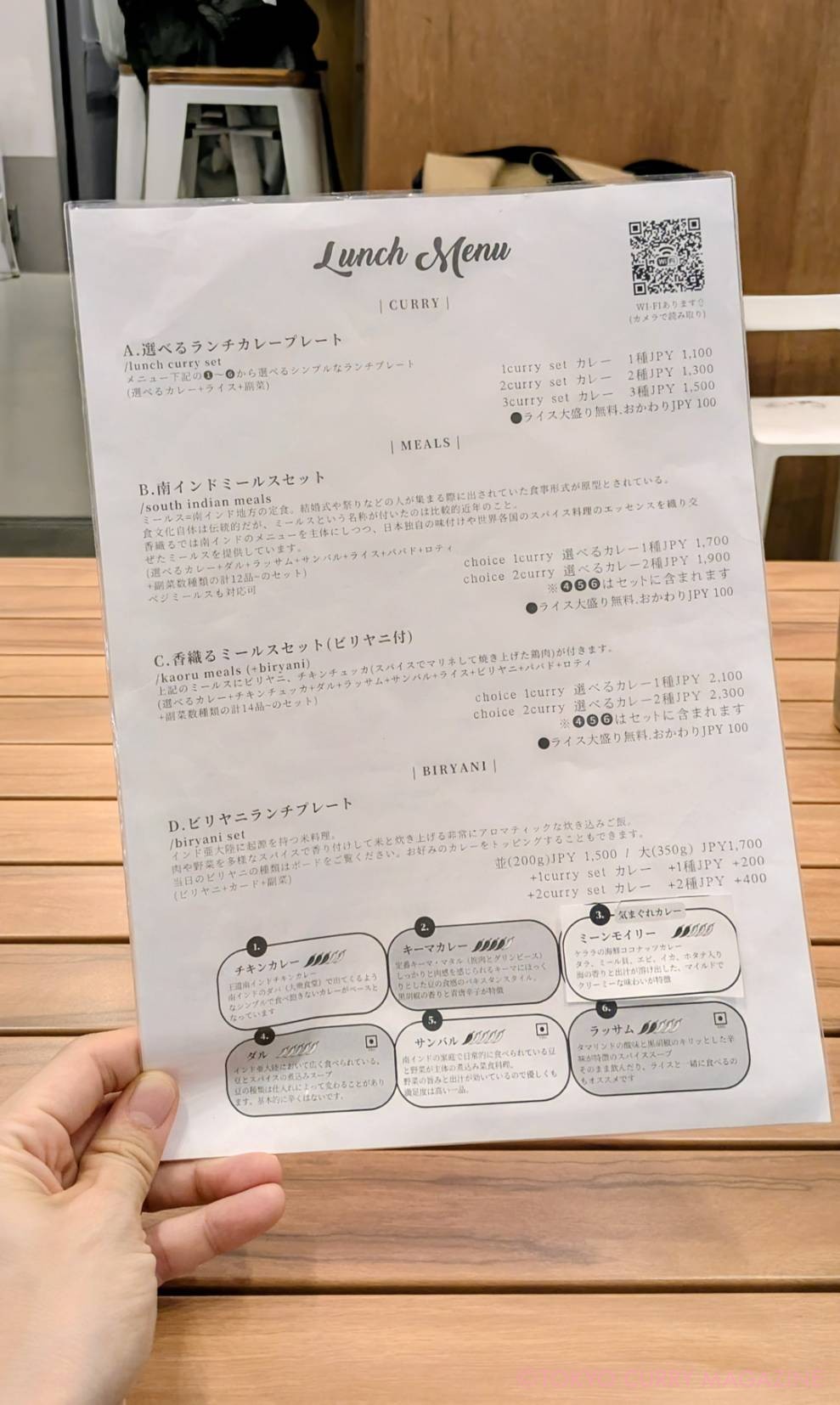 南インドミールスセット│香織る(表参道)